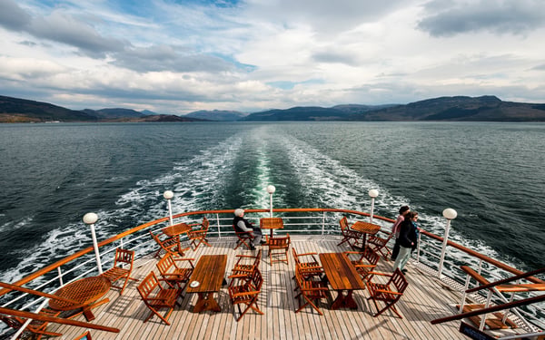 Sky Deck on board Hebridean Princess
