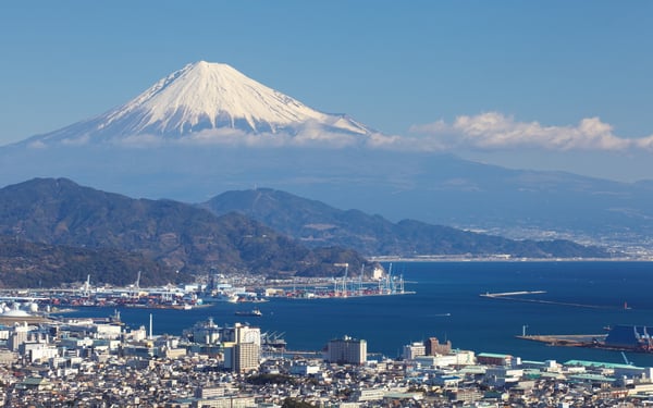 Shimizu and Mount Fuji, Japan
