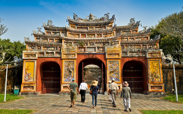 Hien Lam Pavilion gate, Hue