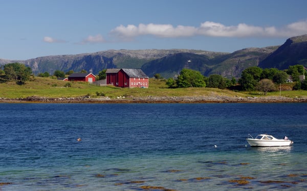 Landscape near Bronnoysund, Norway