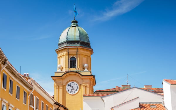 Rijeka clock tower, Croatia