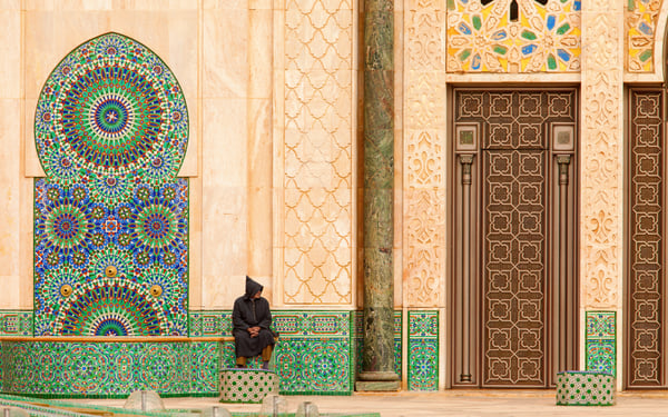 Exterior of Hassan II Mosque, Casablanca