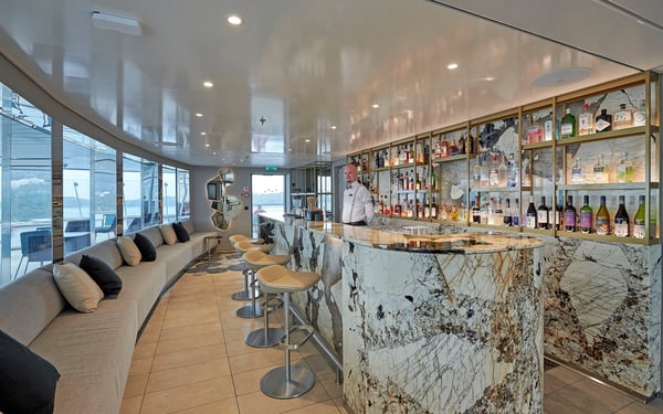 Sky Bar on board Scenic Eclipse II