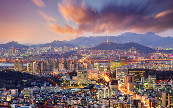 Downtown Seoul, South Korea