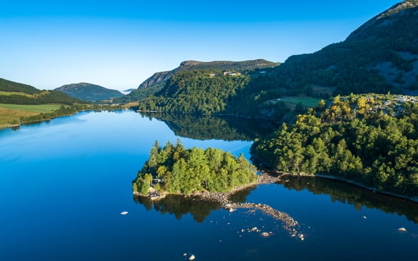 Lake near Sandnes, Norway