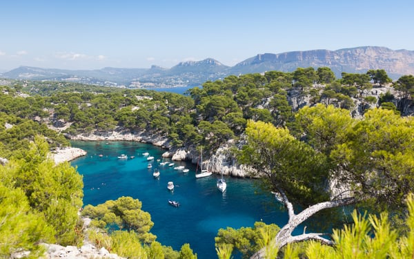 Calanques of Port Pin, Cassis, France