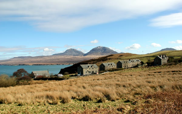 View of Jura from Bunnahabhain, Islay
