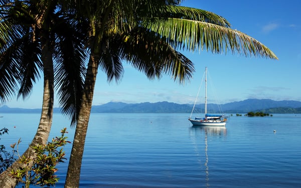 Savusavu harbour, Fiji