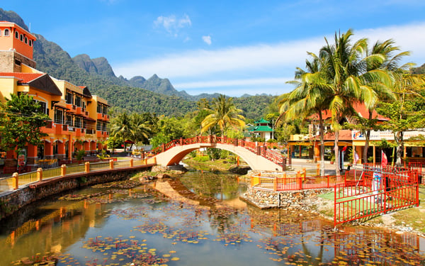 Oriental village in Langkawi, Malaysia