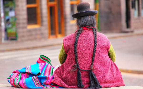 South America expedition cruises - Indigenous woman in Peru