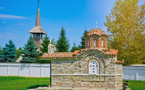 Monastery in Giurgiu, Romania