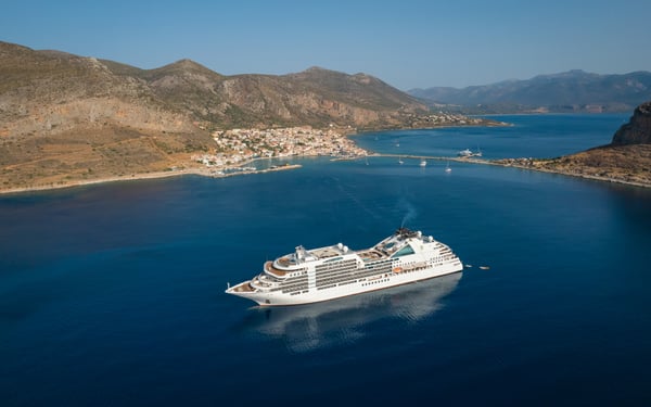 Seabourn Ovation in the Greek islands