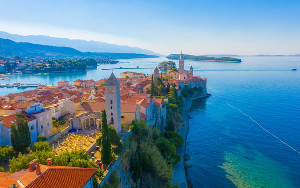 Visit Rab in Croatia on a Croatia and Adriatic cruise