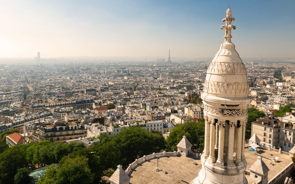 View of Paris from the Sacré Coeur