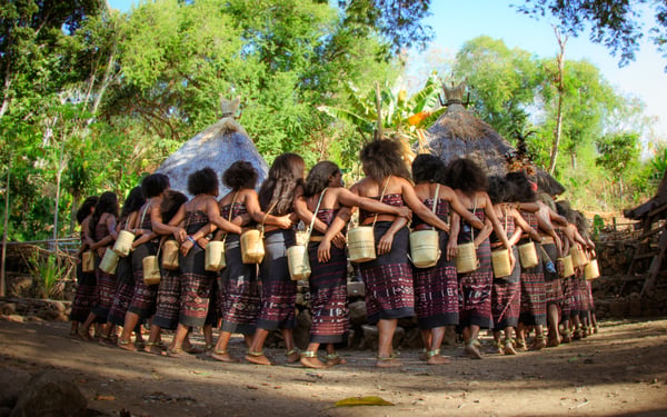 Takpala village, Alor, Indonesia