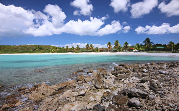 Caracas beach, Vieques island, Puerto Rico