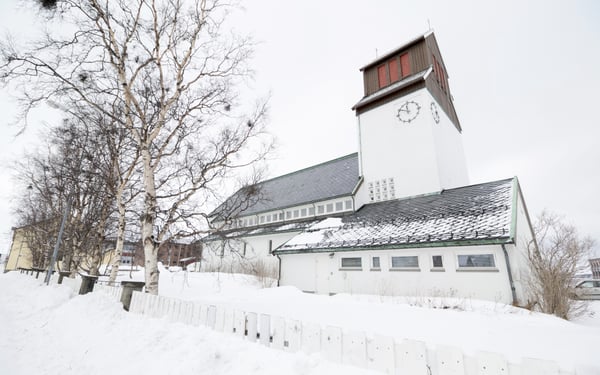 Churck in Kirkenes, Norway