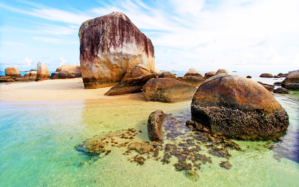 Batu Belayar island, Belitung, Indonesia