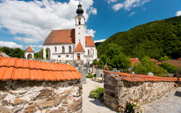 Church in Engelhartszell an der Donau, Austria