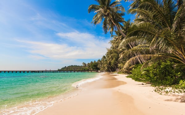 Beach on Ko Kood, Thailand