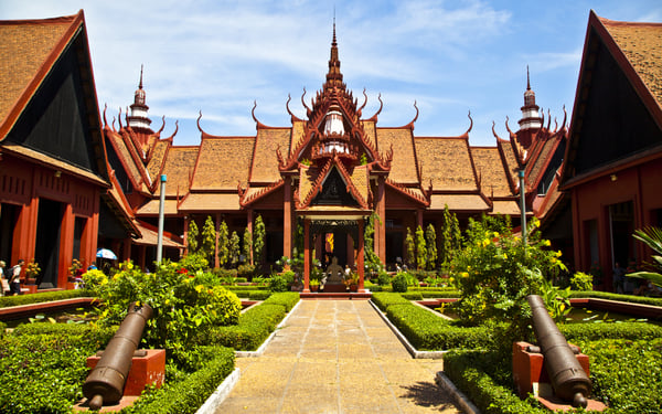 National Museum in Phnom Penh, Cambodia