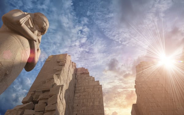 Temple of Karnak in Luxor, Egypt