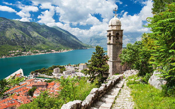 View over the old town, Kotor