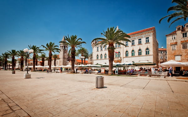 The UNESCO World Heritage Site of Trogir, Croatia