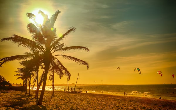 Praia de Cumbuco, Fortaleza, Brazil