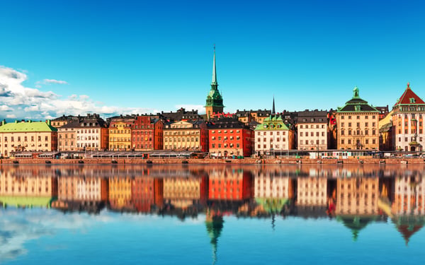 Gamla Stan in summer, Stockholm, Sweden