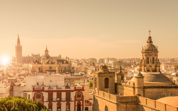 Seville skyline, Spain