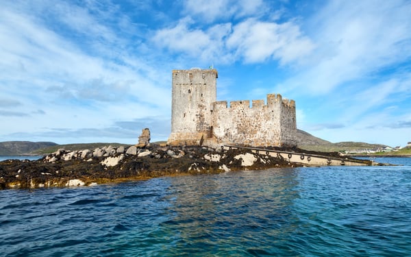 Kisimul Castle in Barra, Scotland