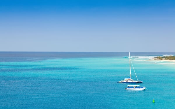 Boats in the Turks and Caicos