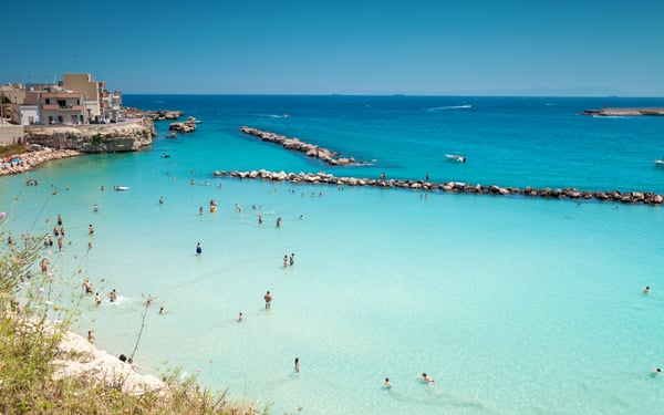 Otranto beach, Italy