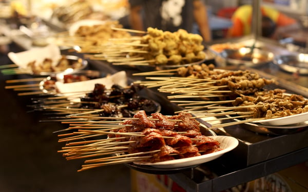 Street food in Kuala Lumpur, Malaysia