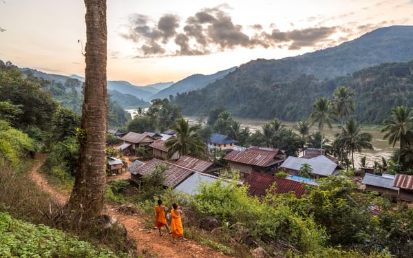 River cruise on the Upper Mekong, Laos