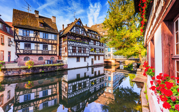 Half-timbered houses in Petite France, Strasbourg