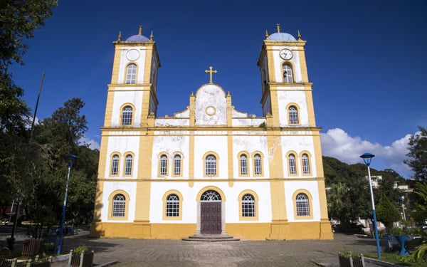 Church in Sao Francisco do Sul, Brazil