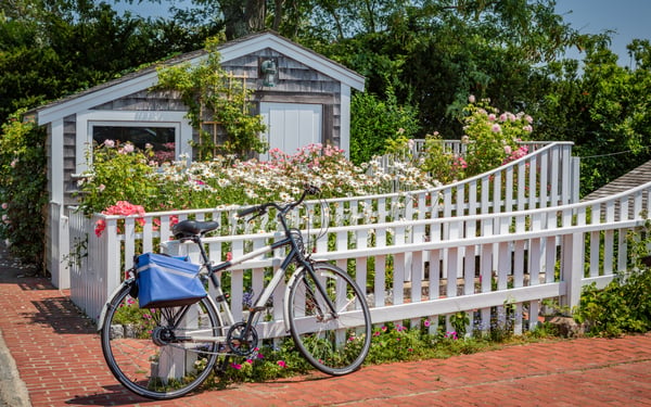 Boat house in Martha's Vineyard, USA