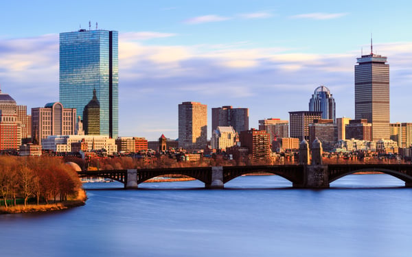 Back Bay skyline, Boston