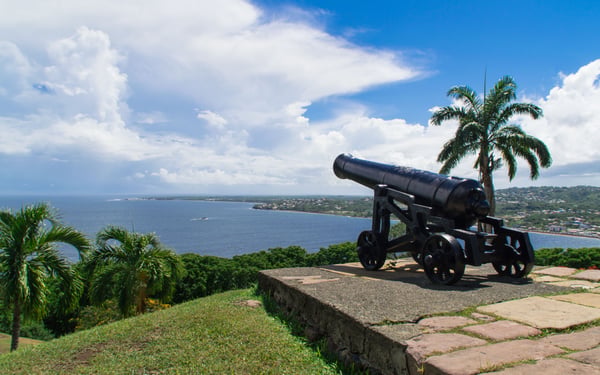 Fort King George in Scarborough, Tobago