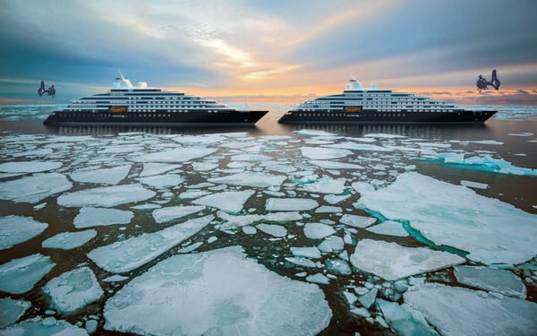 Scenic Eclipse I & II in the Arctic