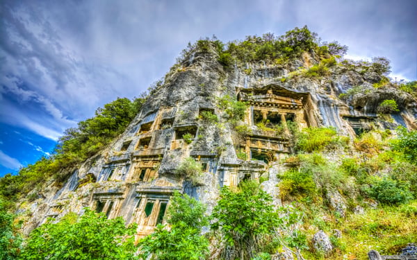 Tombs of Telmessos, Fethiye, Turkey