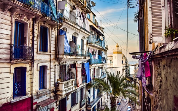 Streets in Algiers, Algeria