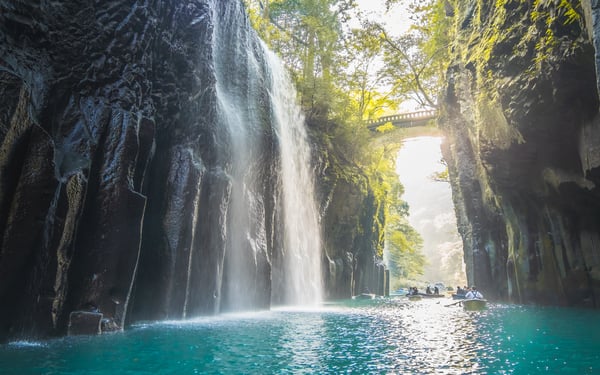 Takachiho Gorge near Miyazaki, Japan