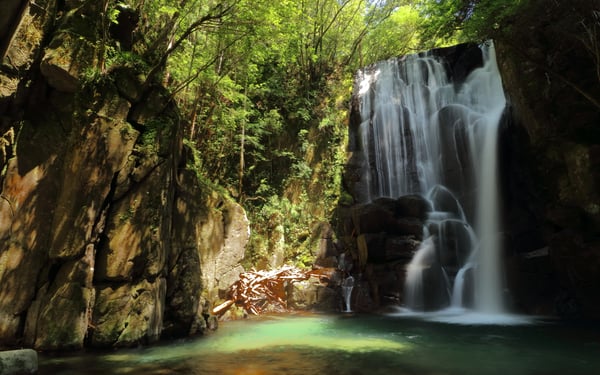Waterfall near Shingu, Japan