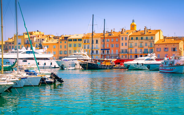 Saint Tropez harbour, France
