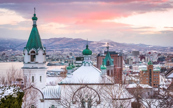 Orthodox church in Hakodate, Japan