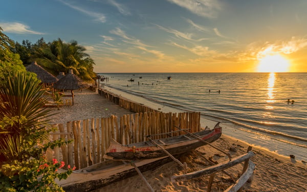 Beach near Tulear, Madagascar