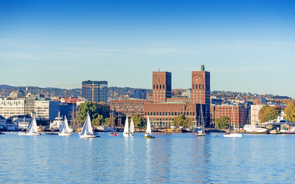 Oslo harbour, Norway